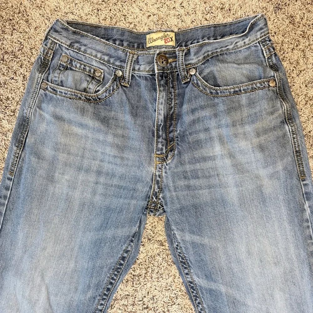 Wrangler 20X Style 33 Extreme Relaxed Mens Jeans 32x32 Blue Denim 33MWXVM